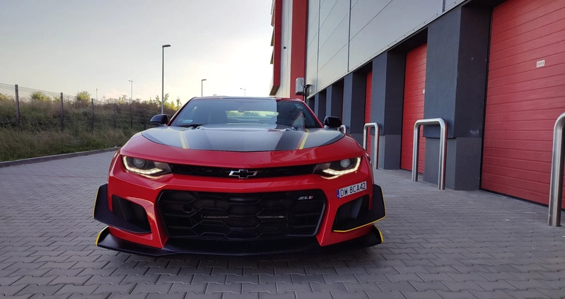 Chevrolet Camaro cena 325000 przebieg: 80000, rok produkcji 2018 z Wrocław małe 232